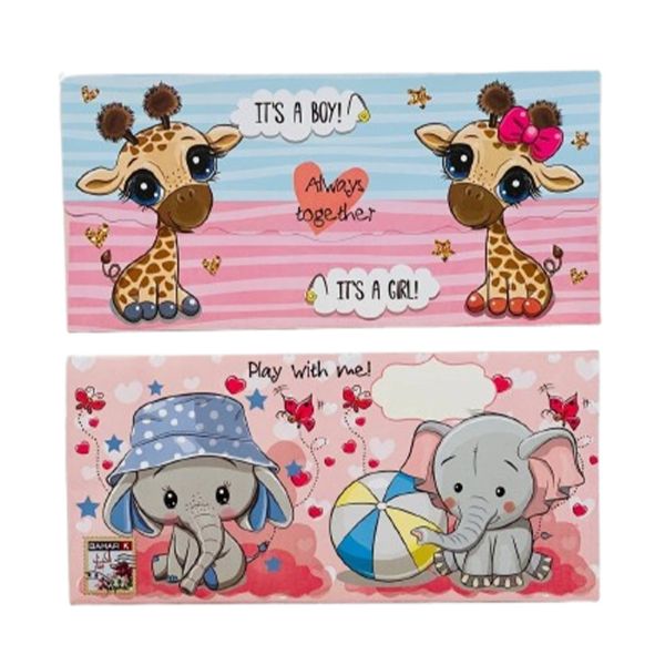 تصویر  پاکت پول طرح دار فانتزی طرح 12