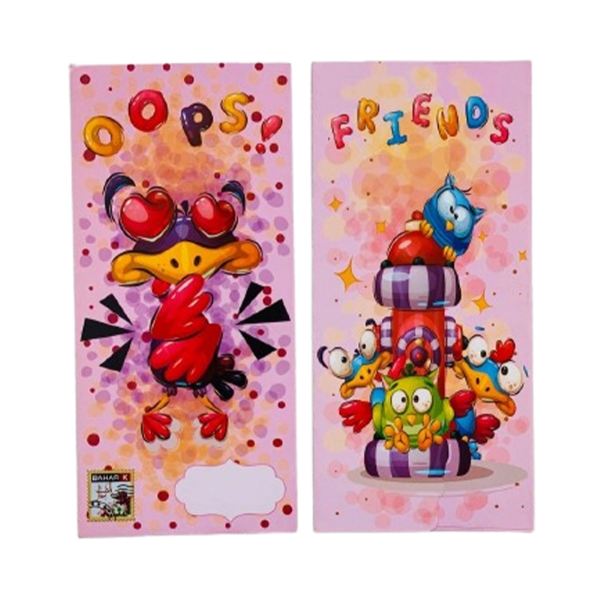 تصویر  پاکت پول طرح دار فانتزی طرح 14