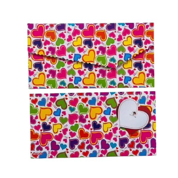 تصویر  پاکت پول طرح دار اکلیلی طرح 3