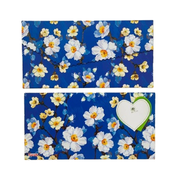 تصویر  پاکت پول طرح دار اکلیلی طرح 5