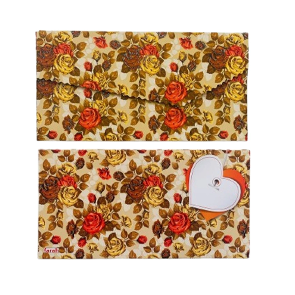 تصویر  پاکت پول طرح دار اکلیلی طرح 10