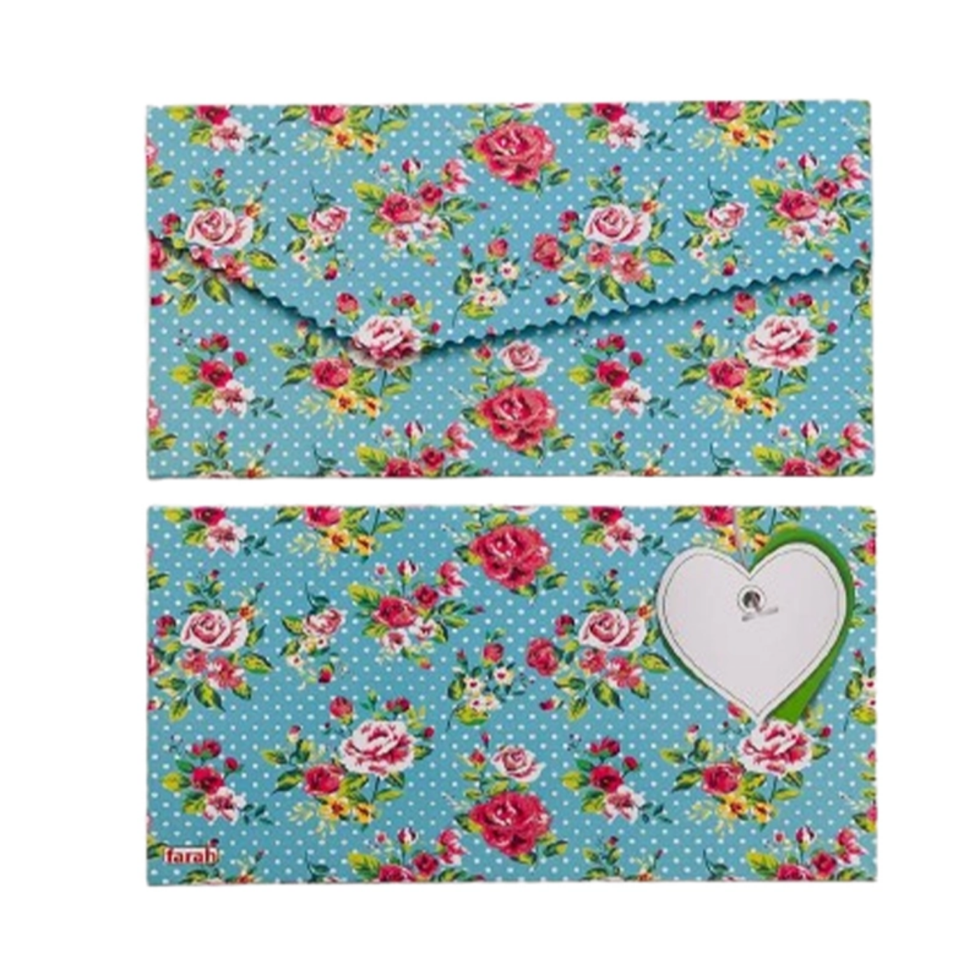 تصویر  پاکت پول طرح دار اکلیلی طرح 12