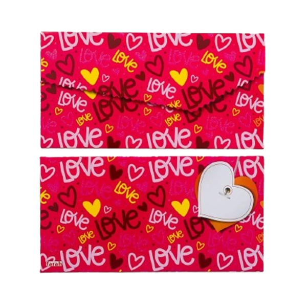 تصویر  پاکت پول طرح دار اکلیلی طرح 13