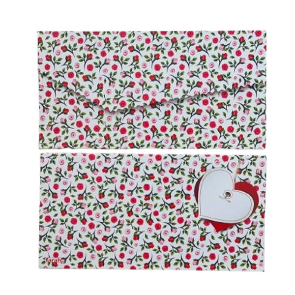 تصویر  پاکت پول طرح دار اکلیلی طرح 18