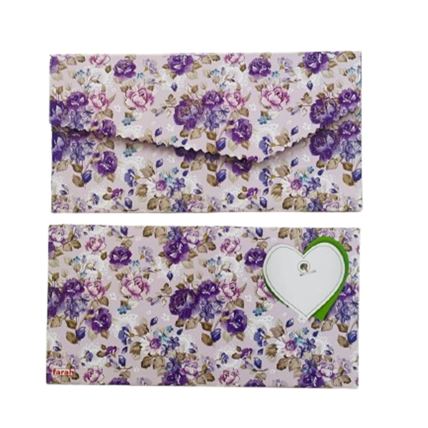 تصویر  پاکت پول طرح دار اکلیلی طرح 21