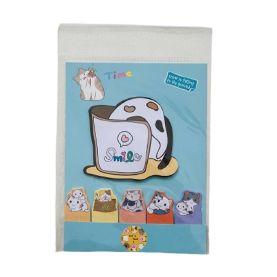 تصویر  پوستیت فانتزی طرح گربه