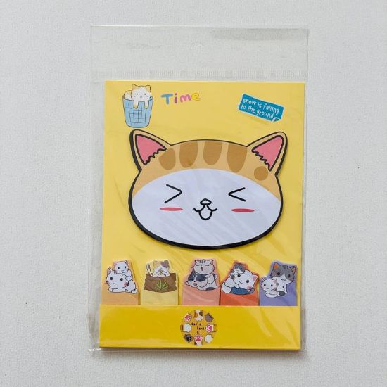 تصویر  پوستیت فانتزی طرح گربه