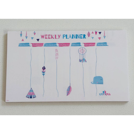 تصویر  پلنر هفتگی چسبی