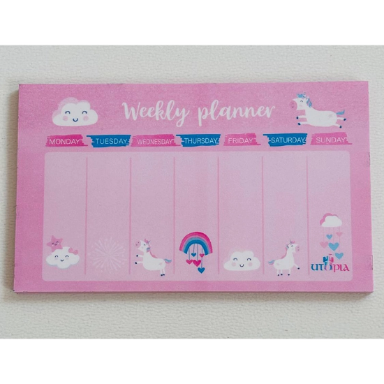 تصویر  پلنر هفتگی چسبی