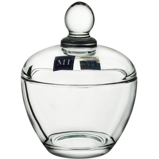 تصویر  قندان گرد بیسیک بلوری