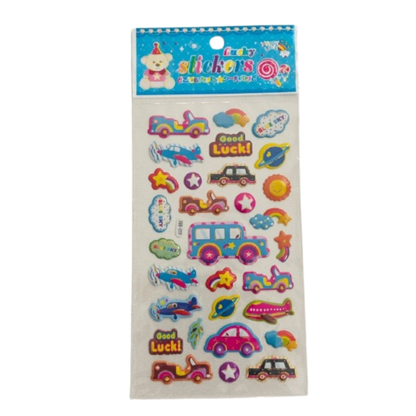 تصویر  استیکر 3 بعدی فانتزی طرح 11