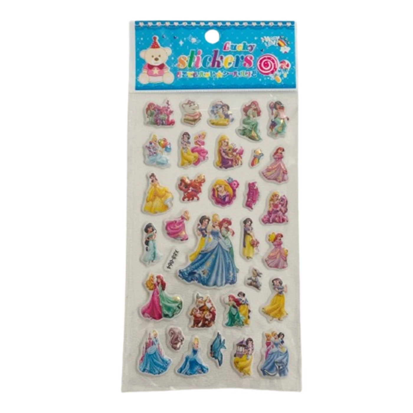 تصویر  استیکر 3 بعدی فانتزی طرح 12