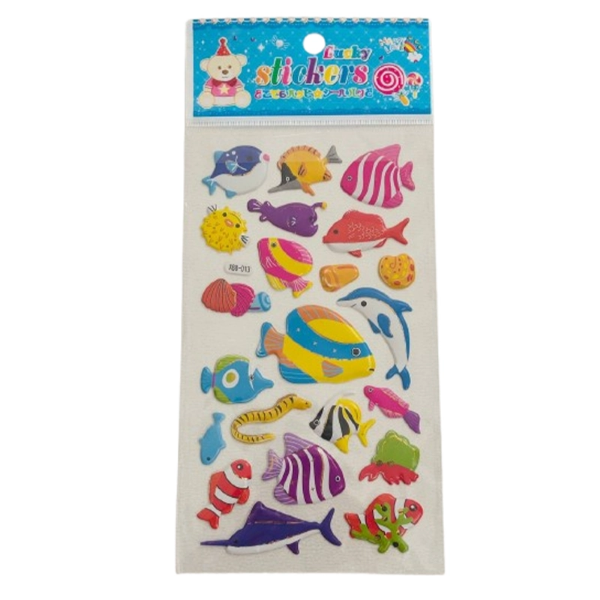 تصویر  استیکر 3 بعدی فانتزی طرح 14