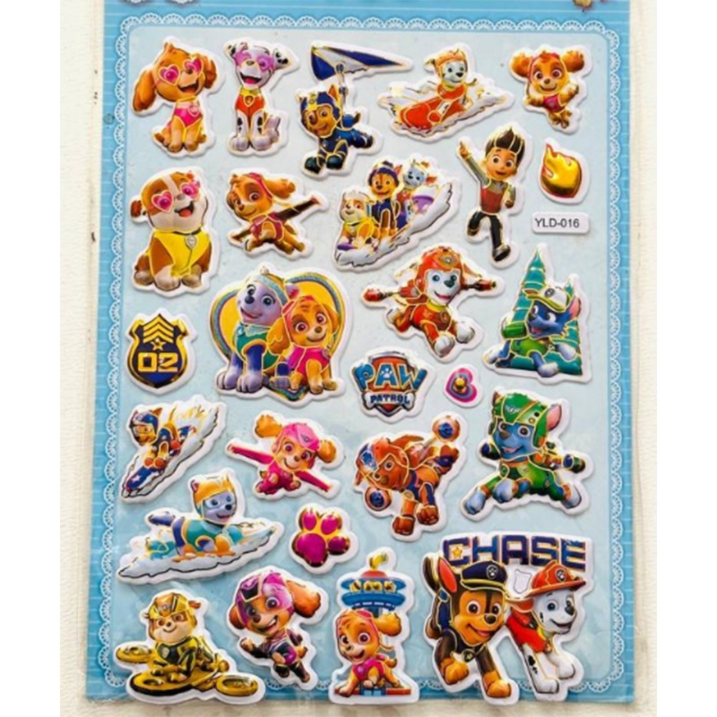 تصویر  استیکر 3 بعدی فانتزی طرح 16