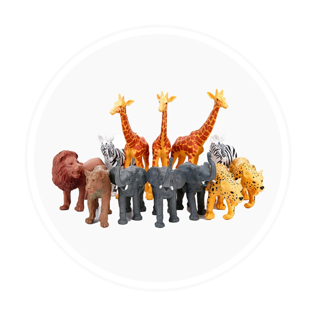 تصویر برای دسته  فیگورهای حیوانات