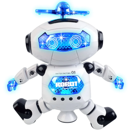 تصویر  آدم آهنی باتری خور موزیکال و متحرک