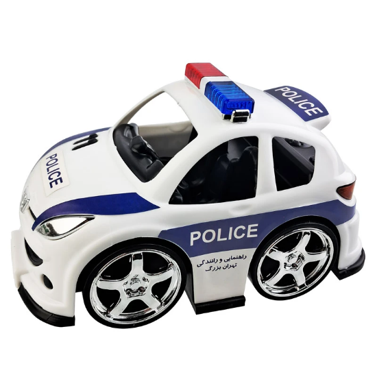تصویر  ماشین بازی مدل 206 پلیس راهنمایی و رانندگی پاندا تویز