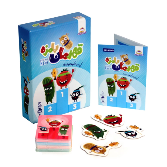 تصویر  بازی فکری کودک و آینده مدل قهرمان بامزه
