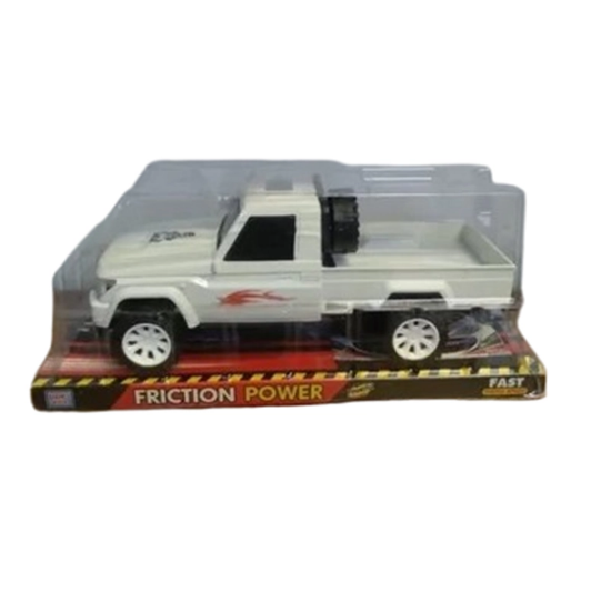 تصویر  اسباب بازی ماشین تویوتا وانت لندکروز قدرتی درج