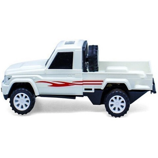 تصویر  اسباب بازی ماشین تویوتا وانت لندکروز قدرتی درج