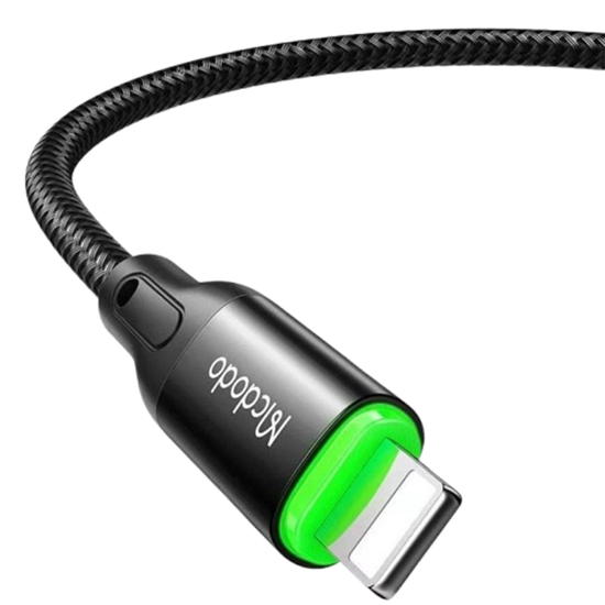 تصویر  کابل لایتنینگ به Type-C مک دودو Mcdodo CA-305 دارای قطع کن خودکار طول 1.2 متر توان 36 وات