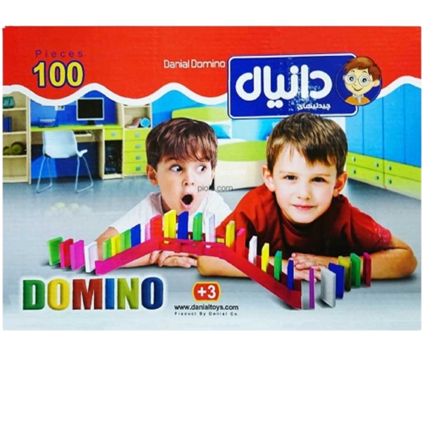 تصویر  بازی فکری دومینو دانیال ۱۰۰ قطعه