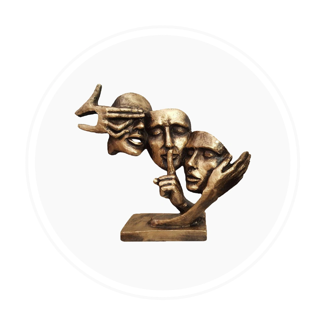 تصویر برای دسته  مجسمه های دکوراتیو