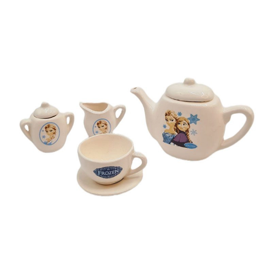 تصویر  اسباب بازی ست چای خوری چینی 17 پارچه فروزن