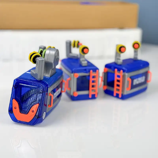 تصویر  اسباب بازی قطار مونوریل بزرگ 3 واگن 86 تکه