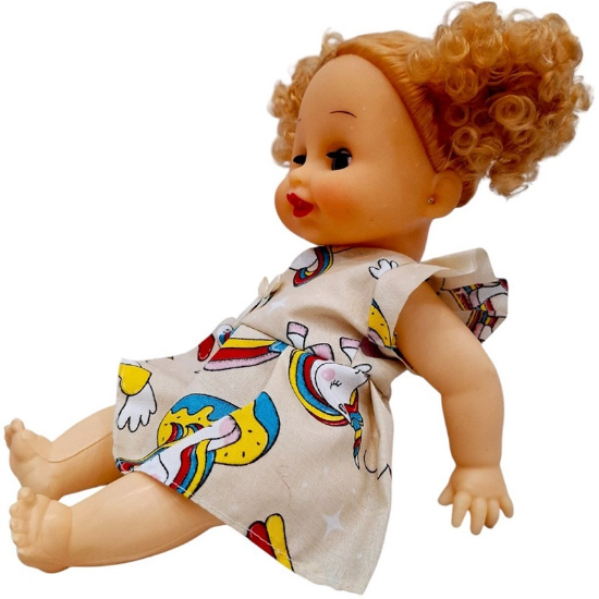 تصویر  عروسک بیبی با قابلیت پوشک کردن مدل موزیکال