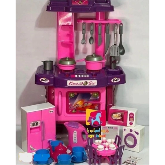 تصویر  ست اسباب بازی آشپزخانه سفید برفی بی بی بورن مدل 00872