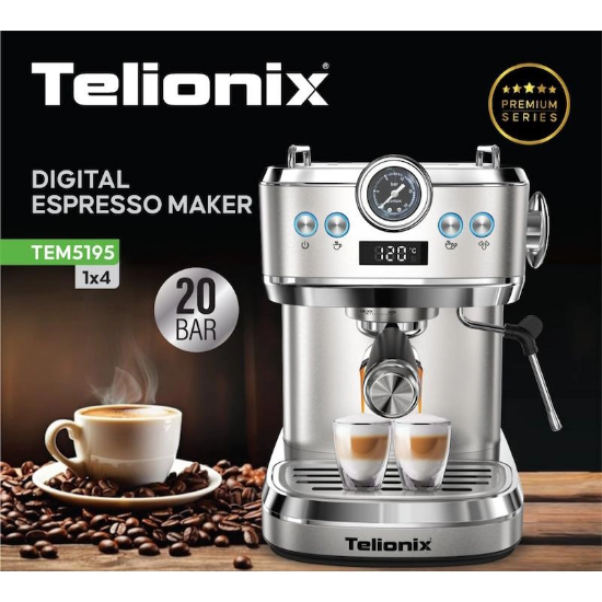 تصویر  اسپرسوساز تلونیکس مدل TEM5195