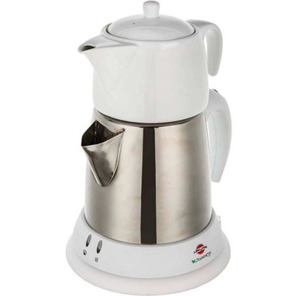 تصویر  چای ساز پارس خزر مدل چای نوش ظرفیت ۱.۹ لیتر با کتری استیل