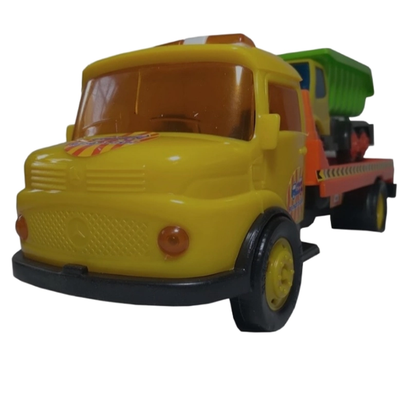 تصویر  ماشین اسباب بازی طرح ماشین بَر مدل کامیون