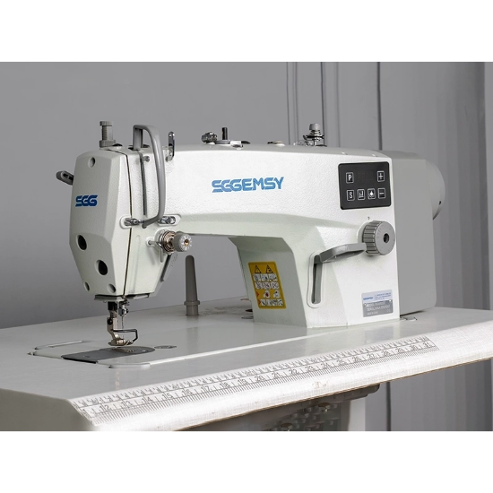 تصویر  چرخ خیاطی راسته دوز صنعتی SGGEMSY مدل ۸۸۰۲E همراه با میز