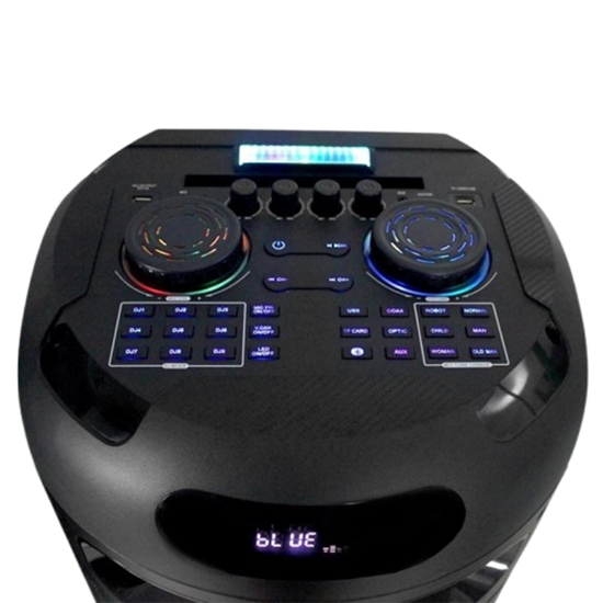 تصویر  اسپیکر دنای مدل DE-DA2012DJ7 ظرفیت دی جی دار