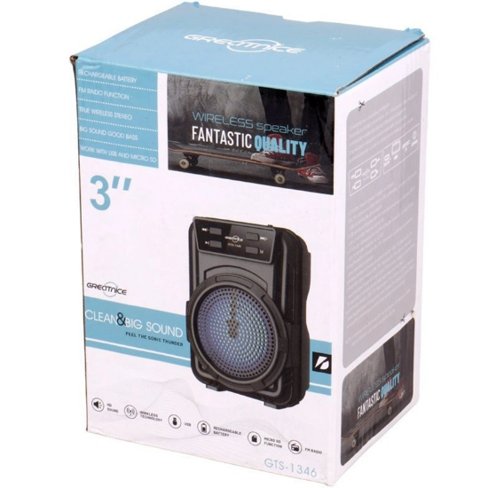 تصویر  اسپیکر بلوتوثی مدل GTS-1346