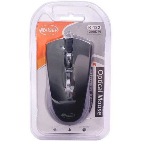 تصویر  موس KAISER مدل K-122 - طراحی ارگونومیک و عملکرد دقیق