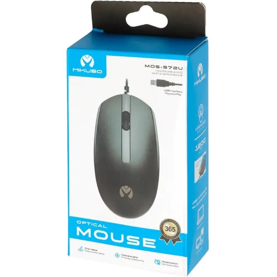 تصویر  موس سيم دار برند MIKUSO مدل MOS_372U