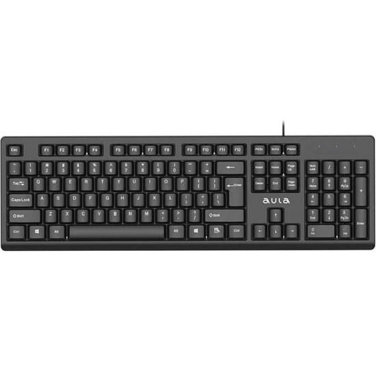 تصویر  کیبورد سیم دار آئولا مدل AK205