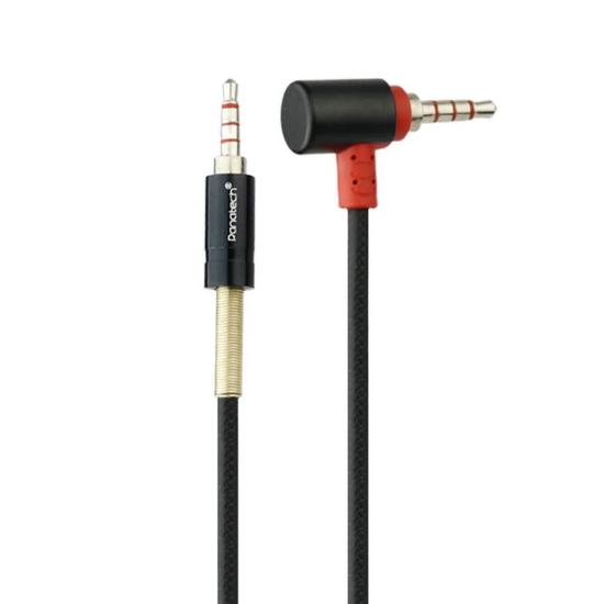 تصویر  کابل AUX پاناتک سرکج مدل P-A14 طول 1 متر