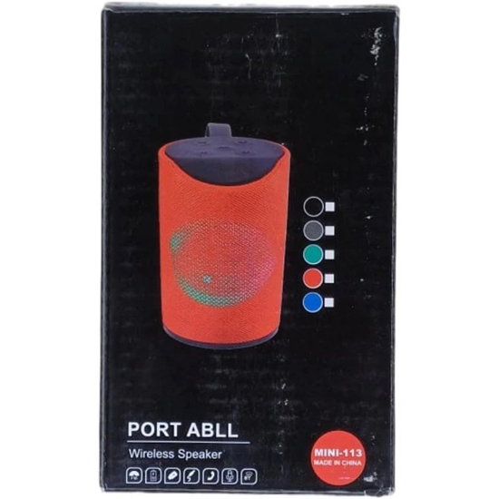 تصویر  اسپیکر PORT ABLL بلوتوثی Mini - 125