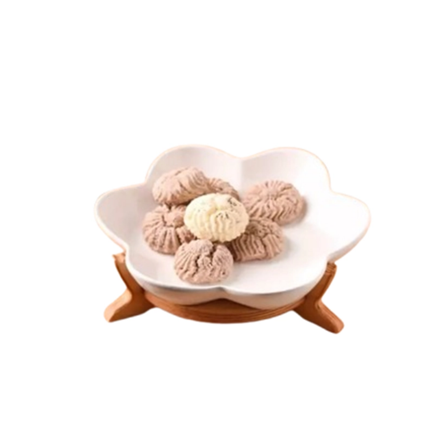 تصویر  شیرینی خوری لاله زیر چوبی carolin