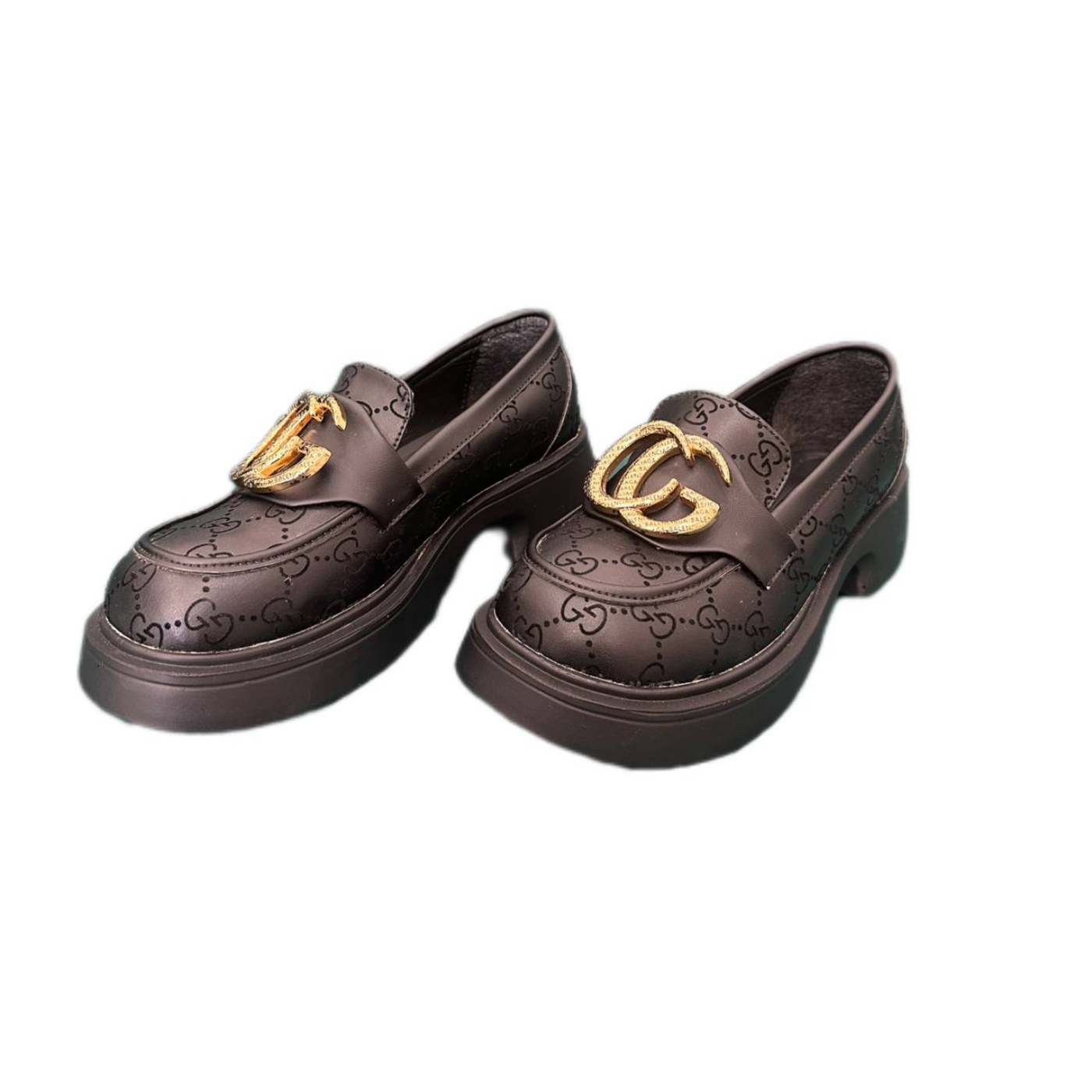 تصویر  کفش زنانه کلاسیک لوفر گوچی طبی