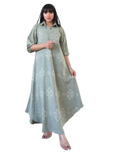 تصویر  کفتان دامن سوپر کلوش