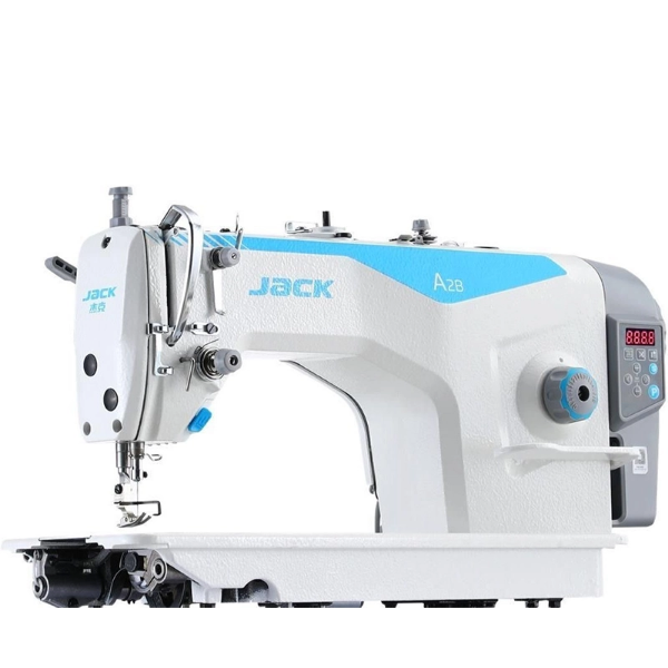 تصویر  چرخ خیاطی صنعتی راسته دوز جک مدل A2B به همراه میز