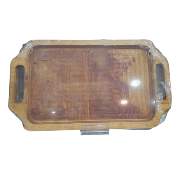 تصویر  سینی چوبی 41در23مناسب پذیرایی