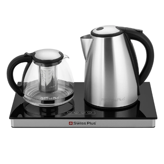تصویر  چای ساز کنار هم سوئیس پلاس مدل STM-1822S