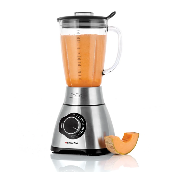 تصویر  مخلوط کن سوئیس پلاس مدل استیل SB-440S