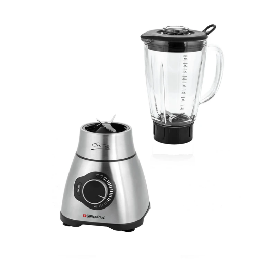 تصویر  مخلوط کن سوئیس پلاس مدل استیل SB-440S